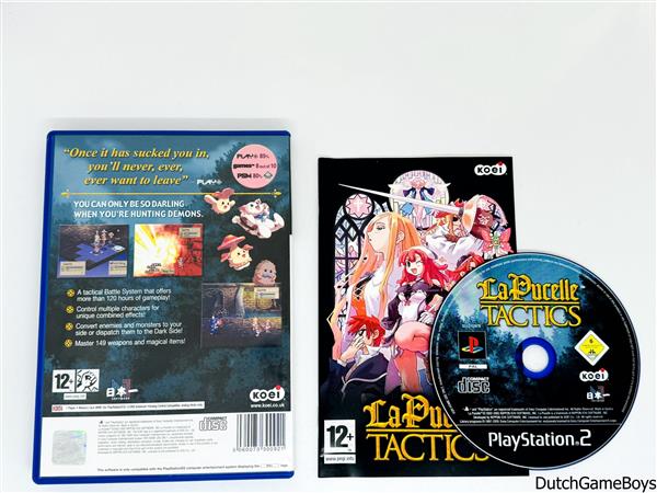 Grote foto playstation 2 ps2 la pucelle tactics spelcomputers games playstation 2