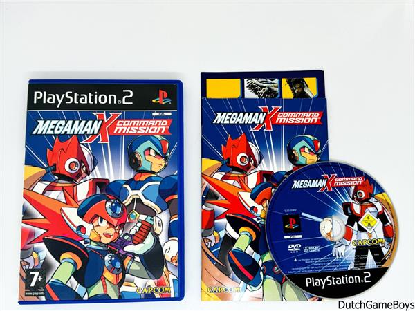 Grote foto playstation 2 ps2 megaman x command mission spelcomputers games playstation 2