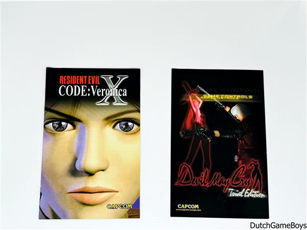 Grote foto playstation 2 ps2 resident evil code veronica x devil may cry demo spelcomputers games playstation 2