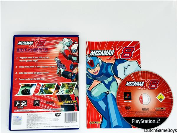 Grote foto playstation 2 ps2 megaman x8 spelcomputers games playstation 2