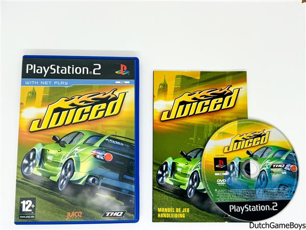 Grote foto playstation 2 ps2 juiced spelcomputers games playstation 2