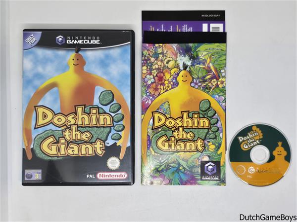 Grote foto nintendo gamecube doshin the giant hol spelcomputers games overige nintendo games