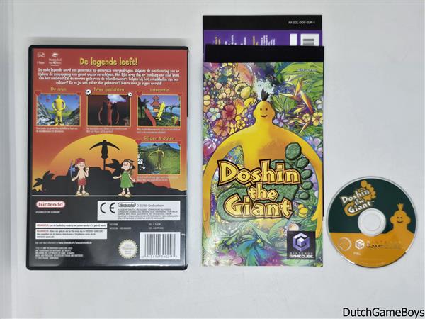 Grote foto nintendo gamecube doshin the giant hol spelcomputers games overige nintendo games