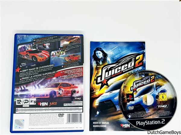 Grote foto playstation 2 ps2 juiced 2 hot import night spelcomputers games playstation 2