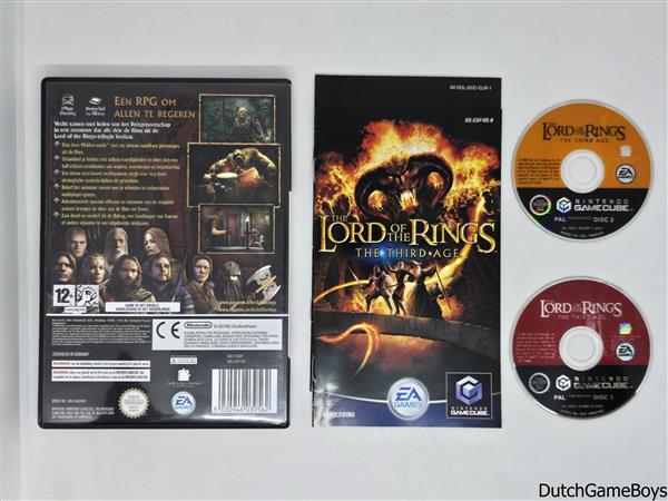 Grote foto nintendo gamecube the lord of the rings the third age hol spelcomputers games overige nintendo games