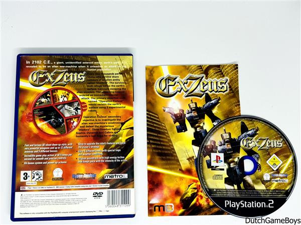 Grote foto playstation 2 ps2 exzeus spelcomputers games playstation 2