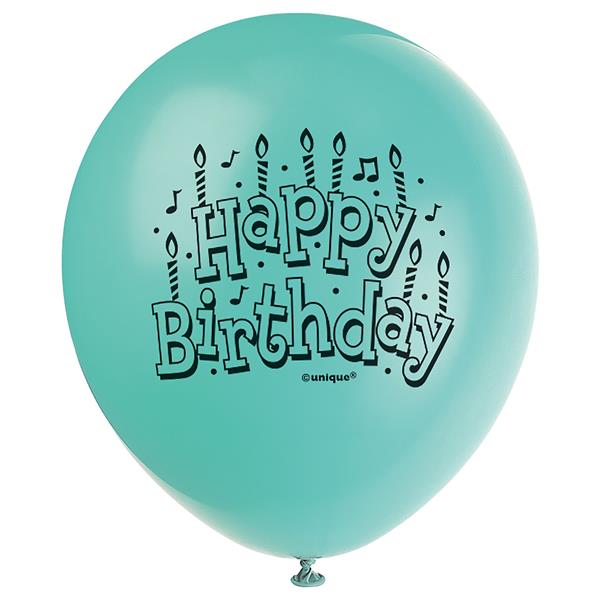 Grote foto happy birthday ballonnen blauw 23cm 15st verzamelen overige verzamelingen