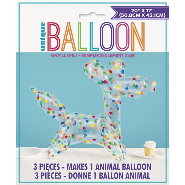 Grote foto hond ballon gekleurd 76cm verzamelen overige verzamelingen