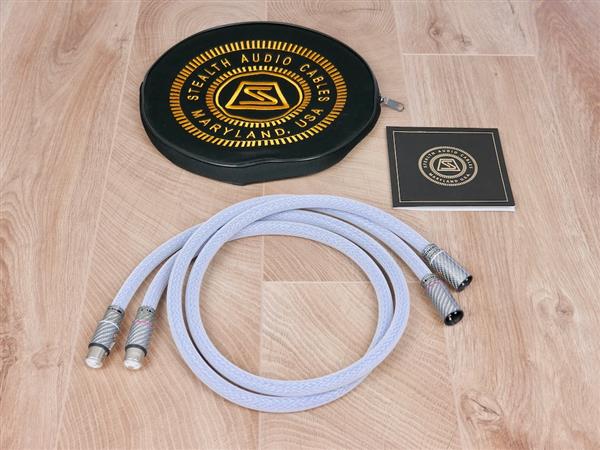Grote foto stealth audio cables air king v16 highend silver audio interconnects xlr 1 0 metre audio tv en foto onderdelen en accessoires