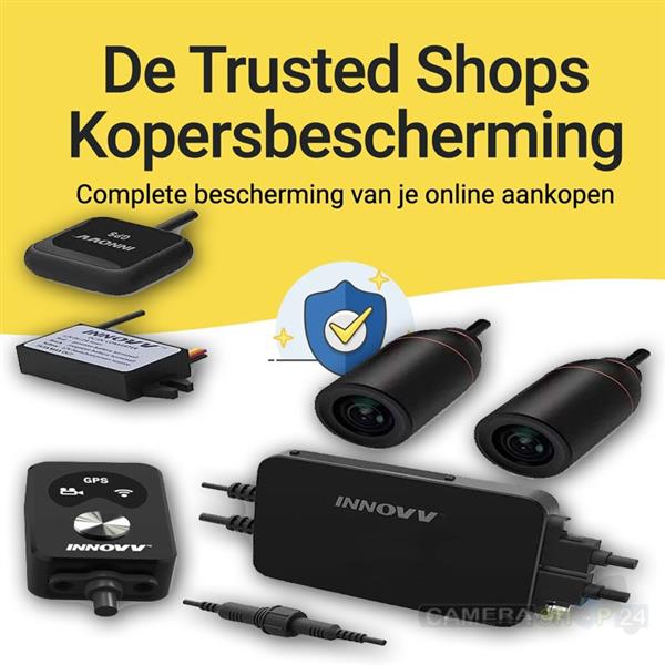 Grote foto innovv k7 motor dashcam set 2k g sensor gps app audio tv en foto videobewakingsapparatuur