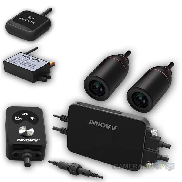 Grote foto innovv k3 motor dashcam set full hd gps app audio tv en foto videobewakingsapparatuur