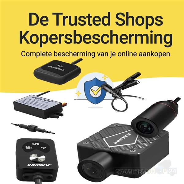 Grote foto innovv k5 motor dashcam set 4k gps wifi app audio tv en foto videobewakingsapparatuur