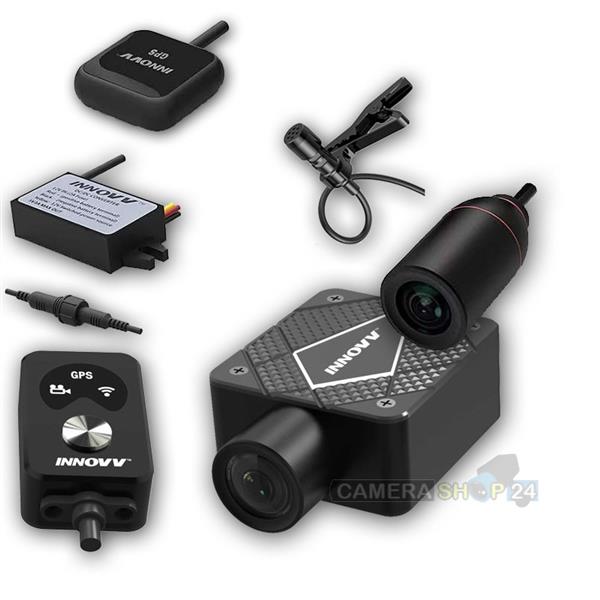 Grote foto innovv k5 motor dashcam set 4k gps wifi app audio tv en foto professionele video apparatuur
