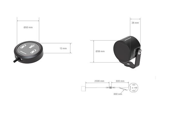 Grote foto innovv thirdeye watch version dodehoek audio tv en foto professionele video apparatuur