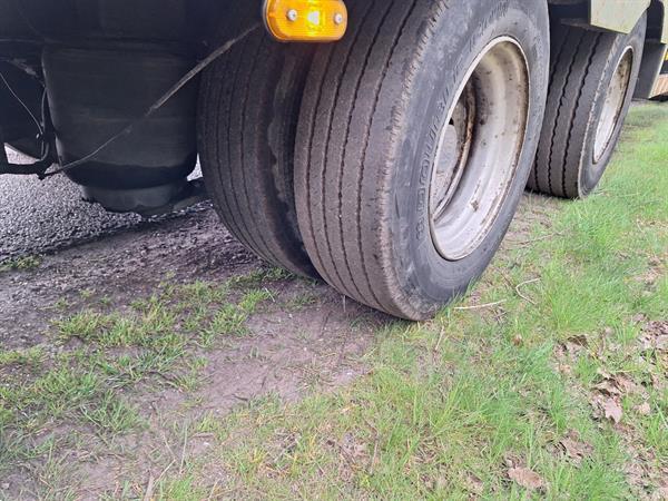 Grote foto lintrailer semi dieplader gestuurd uitschuifbaar 45000 kg apk doe het zelf en verbouw opleggers