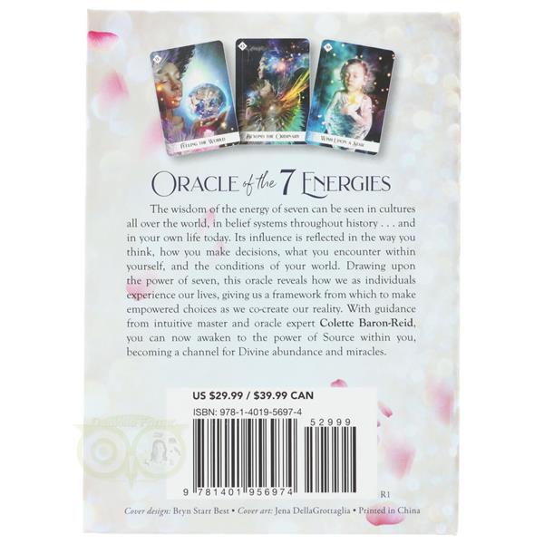 Grote foto oracle of the 7 energies colette baron reid engelstalig boeken overige boeken