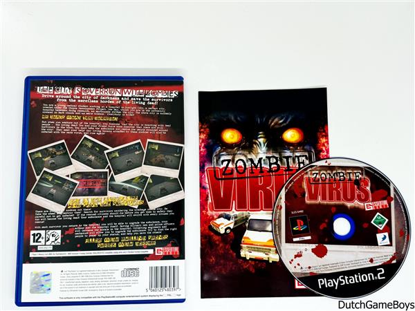 Grote foto playstation 2 ps2 zombie virus spelcomputers games playstation 2