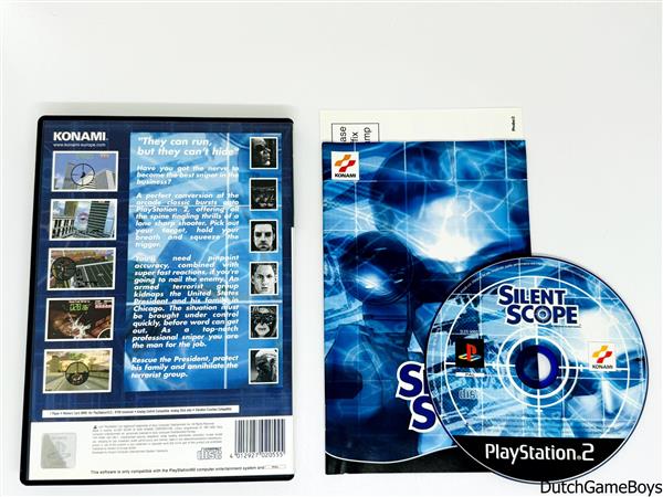 Grote foto playstation 2 ps2 silent scope spelcomputers games playstation 2