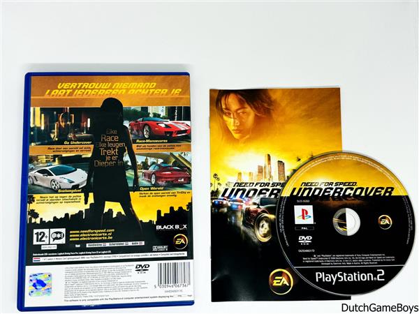 Grote foto playstation 2 ps2 need for speed undercover spelcomputers games playstation 2