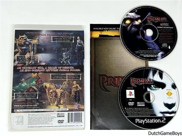Grote foto playstation 2 ps2 primal collector edition spelcomputers games playstation 2