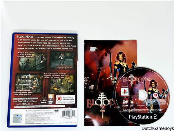 Grote foto playstation 2 ps2 bloodrayne 2 spelcomputers games playstation 2