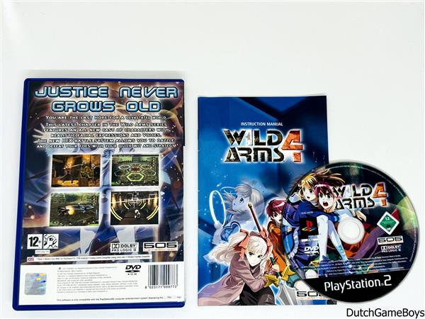 Grote foto playstation 2 ps2 wild arms 4 spelcomputers games playstation 2