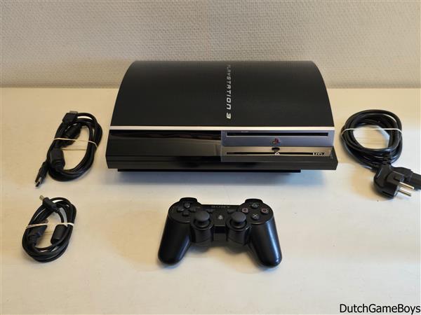 Grote foto playstation 3 ps3 console fat 80gb spelcomputers games overige