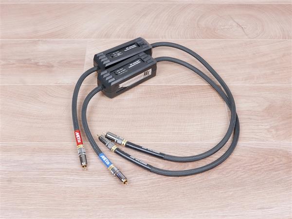 Grote foto mit cables avt ma audio interconnects rca 1 0 metre audio tv en foto onderdelen en accessoires