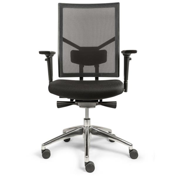 Grote foto almeria bureaustoel zwart chroom nenen1335 gebruikt huis en inrichting stoelen