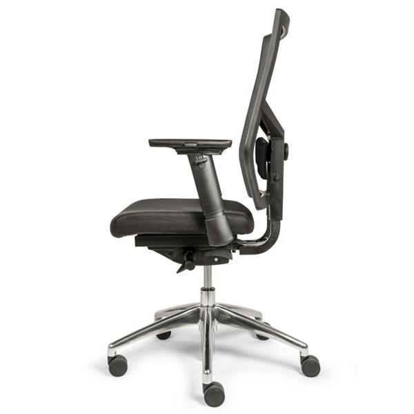 Grote foto almeria bureaustoel zwart chroom nenen1335 gebruikt huis en inrichting stoelen