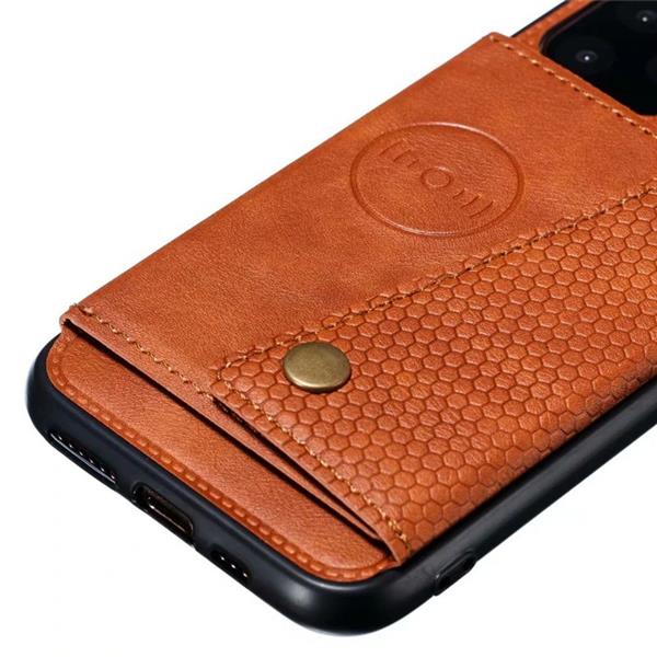 Grote foto drphone lpu luxe pu lederen siliconen case geschikt voor iphone 11 pro magneet functie kaar telecommunicatie mobieltjes