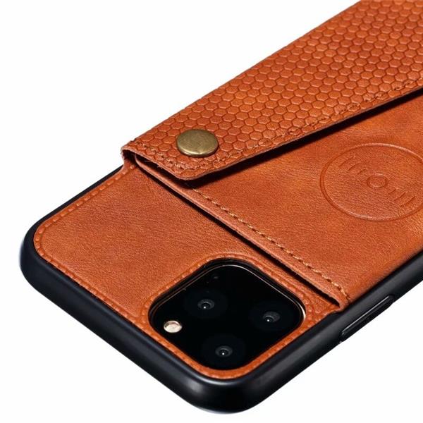 Grote foto drphone lpu luxe pu lederen siliconen case geschikt voor iphone 11 pro magneet functie kaar telecommunicatie mobieltjes