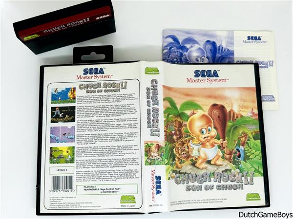 Grote foto sega master system chuck rock ii son of chuck spelcomputers games overige games