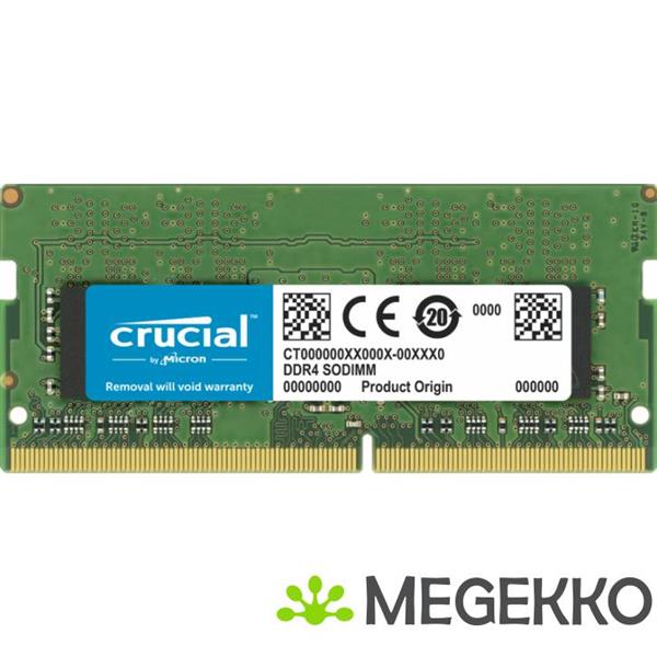 Grote foto crucial ddr4 sodimm 1x32gb 3200 computers en software overige computers en software