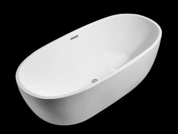 Grote foto bad vrijstaand ligbad moderna matwit doe het zelf en verbouw sanitair