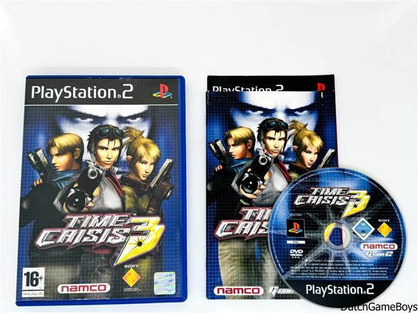 Grote foto playstation 2 ps2 time crisis 3 spelcomputers games playstation 2