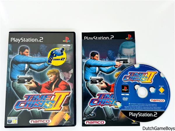 Grote foto playstation 2 ps2 time crisis ii spelcomputers games playstation 2
