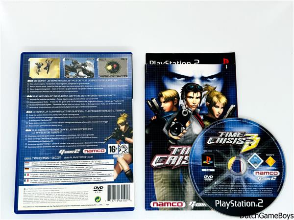 Grote foto playstation 2 ps2 time crisis 3 spelcomputers games playstation 2
