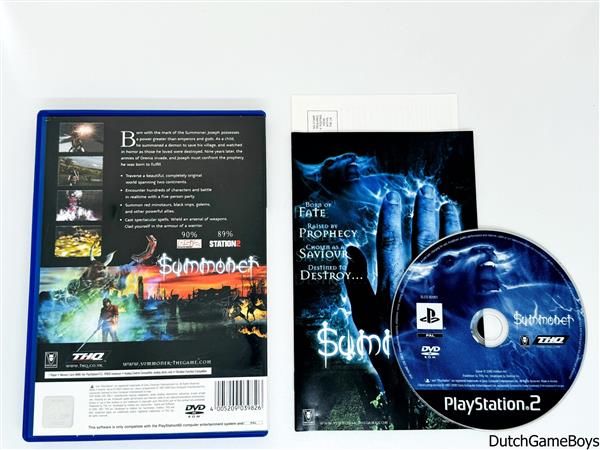 Grote foto playstation 2 ps2 summoner spelcomputers games playstation 2