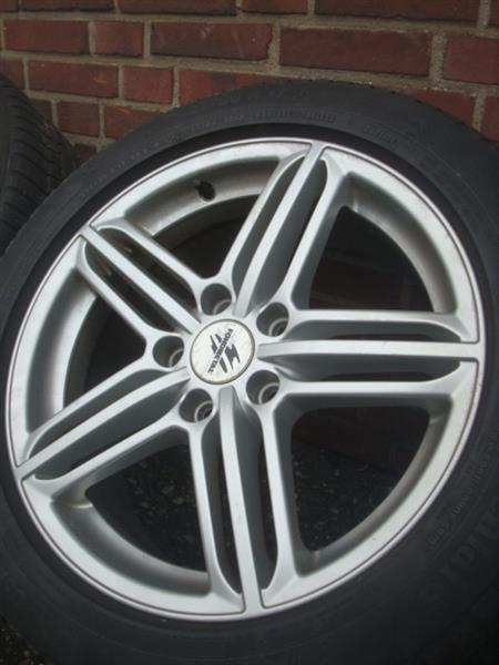 Grote foto 17 inch audi rs6 velgen banden steek 5x112 auto onderdelen banden en velgen