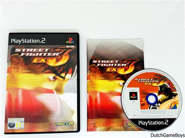 Grote foto playstation 2 ps2 street fighter ex3 spelcomputers games playstation 2