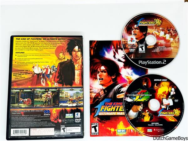 Grote foto playstation 2 ps2 the king of fighters 98 ultimate match usa spelcomputers games playstation 2
