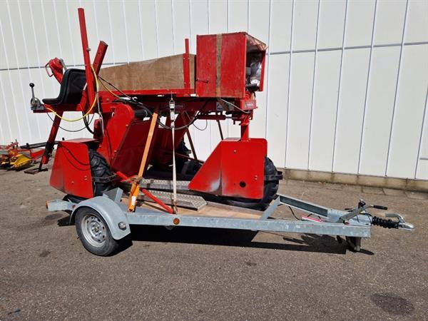 Grote foto steketee selectiewagen met transport aanhangwagen agrarisch algemeen