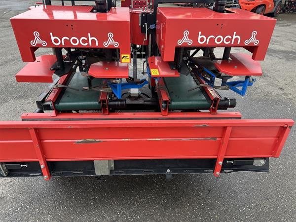 Grote foto jj broch arat 2 oogstmachine binder voor knoflook 2 rijig agrarisch oogstmachines