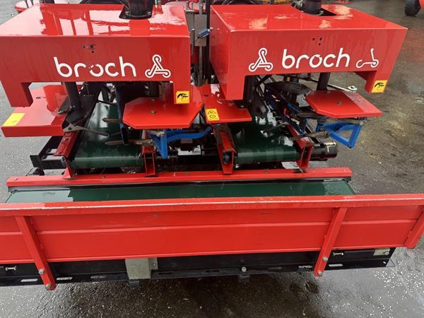 Grote foto jj broch arat 2 oogstmachine binder voor knoflook 2 rijig agrarisch oogstmachines