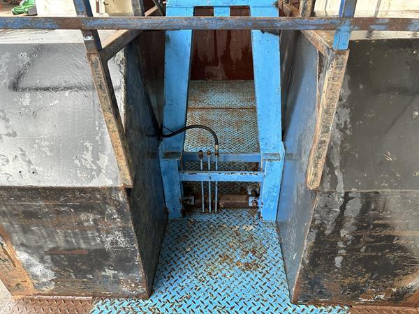 Grote foto oogstwagen 8 pallets zonder remmen agrarisch aanhangwagens