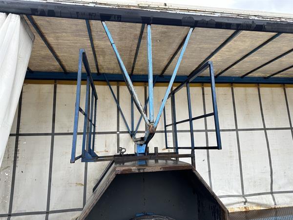 Grote foto oogstwagen 8 pallets zonder remmen agrarisch aanhangwagens