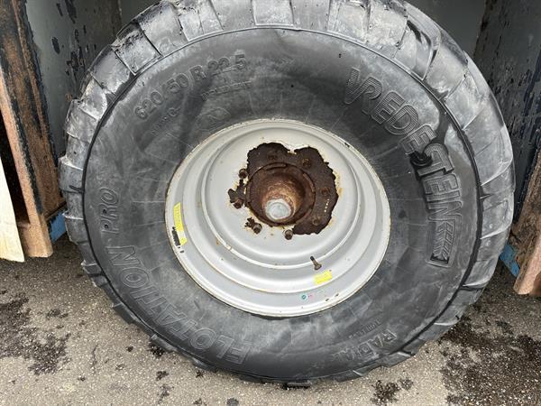 Grote foto oogstwagen 8 pallets zonder remmen agrarisch aanhangwagens