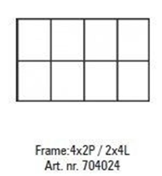 Grote foto pixelhobby lijst 4x2p 2x4l verzamelen overige verzamelingen