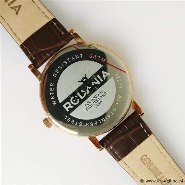 Grote foto online veiling rodania horloge kleding dames horloges